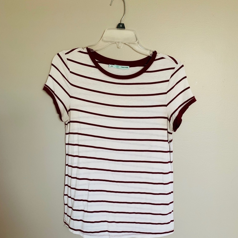 Striped Short sleeve Top